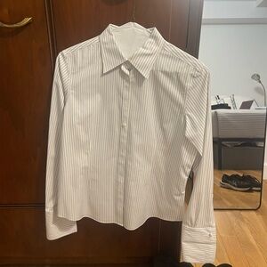 Brooks Brothers Striped Blouse NWOT (Small)